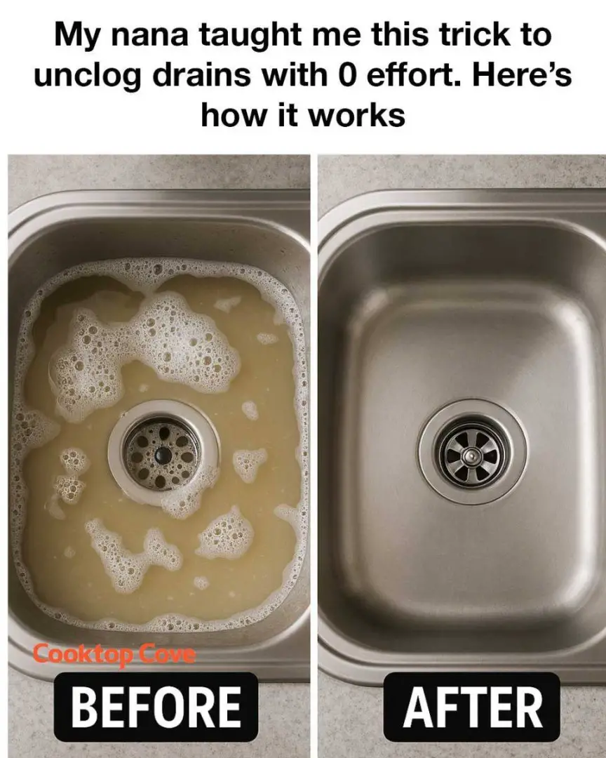 You Won’t Believe This SIMPLE Trick Grandpa Swore By to Unclog ANY Drain!