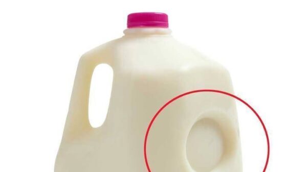 That Dent on Your Milk Jug? Here’s the Surprising Reason It Exists!