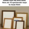 10 Genius Ways to Upcycle Old Picture Frames That Will Blow Your Mind!