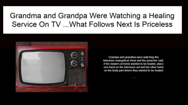 Grandma and Grandpa Tried a TV Healing Service… and What Grandpa Did Next Will Have You Laughing Out Loud