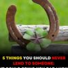 5 Things You Should Never Lend—Unless You Want to Risk Bad Energy