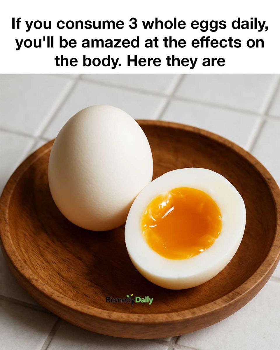 You’ll Be Shocked by What Happens When You Eat 3 Whole Eggs Every Single Day