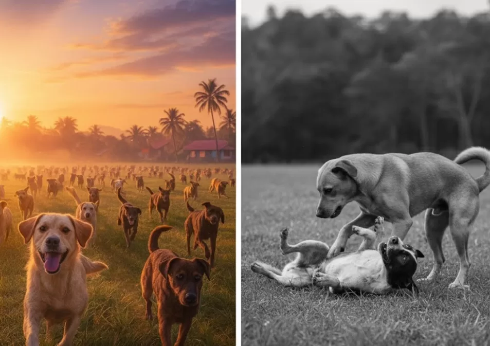 Inside the Land Where 1,800 Rescue Dogs Live Free