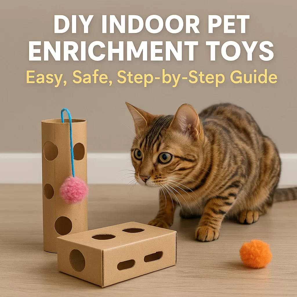 DIY Indoor Pet Enrichment Toys: Easy, Safe, Step-by-Step Guide