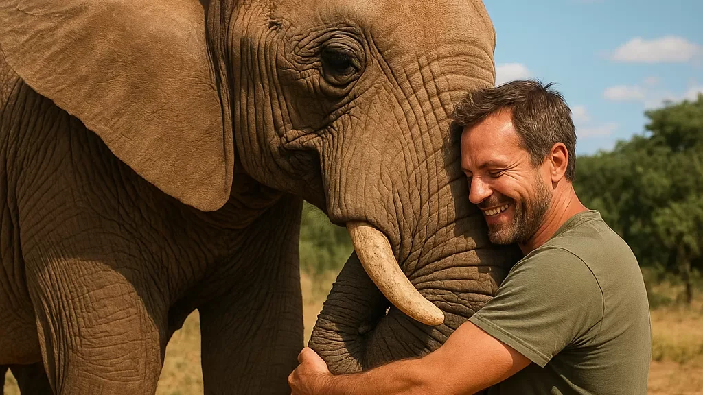 Elephant Never Forgets Man Who Saved Him: Heartwarming Reunion