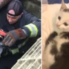 Tiny Kitten Rescued Alive from Burned Barn Inspires Hope and Love