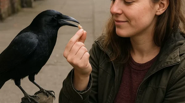 Seattle Girl Feeds Wild Crows, Receives Gifts: Exploring Crow Intelligence Seattle Girl Feeds Wild Crows, Receives Gifts: Exploring Crow Intelligence