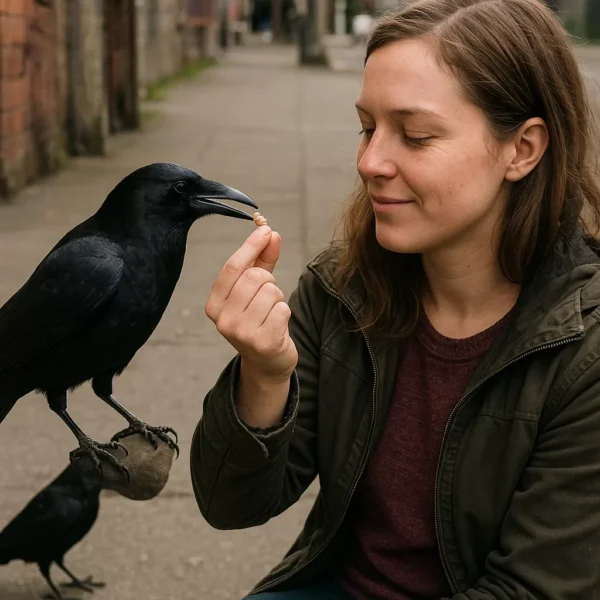Seattle Girl Feeds Wild Crows, Receives Gifts: Exploring Crow Intelligence