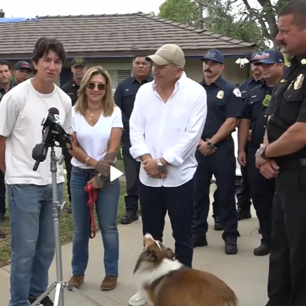 Firefighters Pulled Milo From a Burning Home Unconscious. Days Later, He Came Back to Meet the Woman Who Saved Him