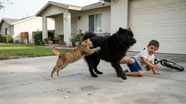 Hero Cat Tara Saves 4-Year-Old Boy From Dog Attack in Dramatic Rescue Caught on Camera