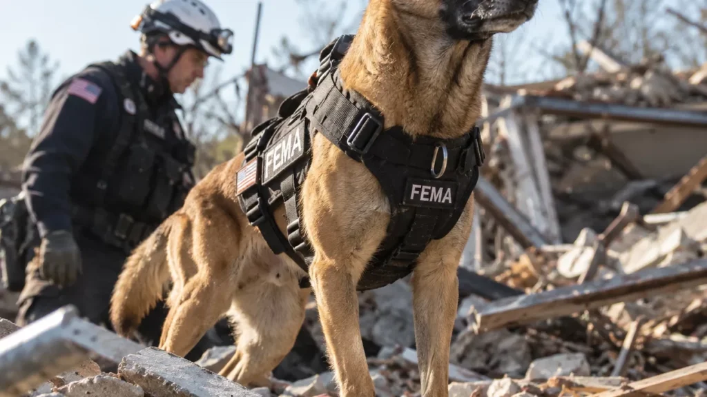 He Was a Sick Stray Nobody Knew. Now Canyon Searches Disaster Zones for the Missing