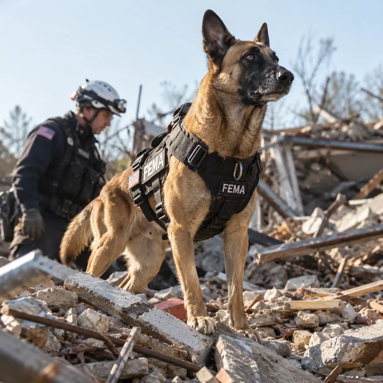 He Was a Sick Stray Nobody Knew. Now Canyon Searches Disaster Zones for the Missing